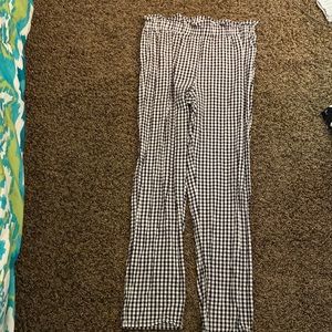 PacSun Checkered Straight Leg Pant